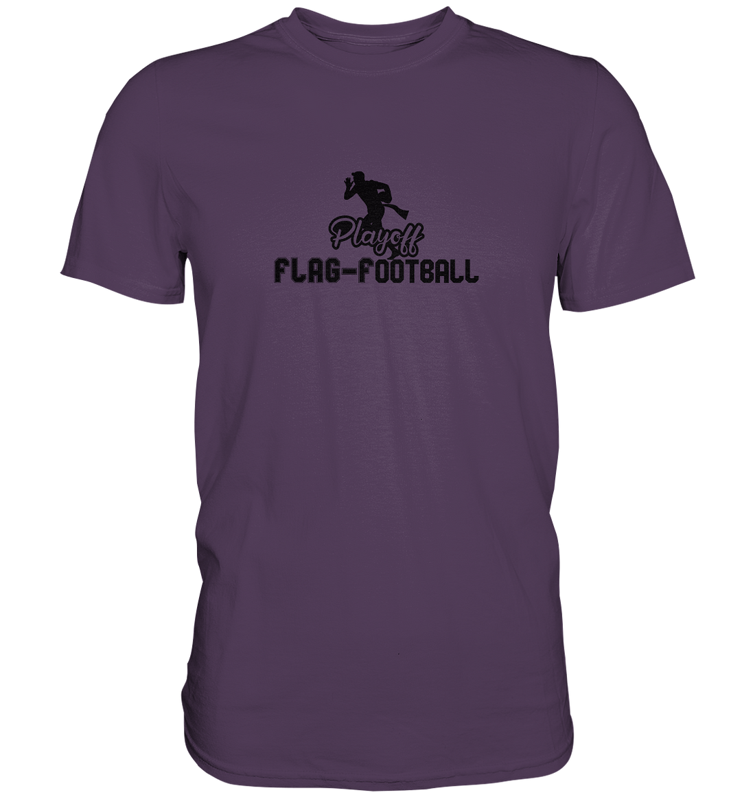 Playoff Flag Football Men Black - Premium Shirt
