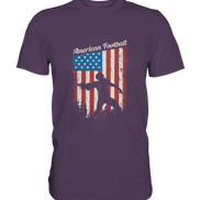 American Football Banner - Premium Shirt