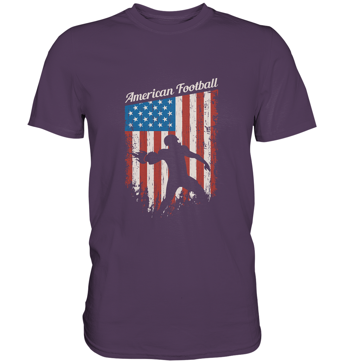 American Football Banner - Premium Shirt