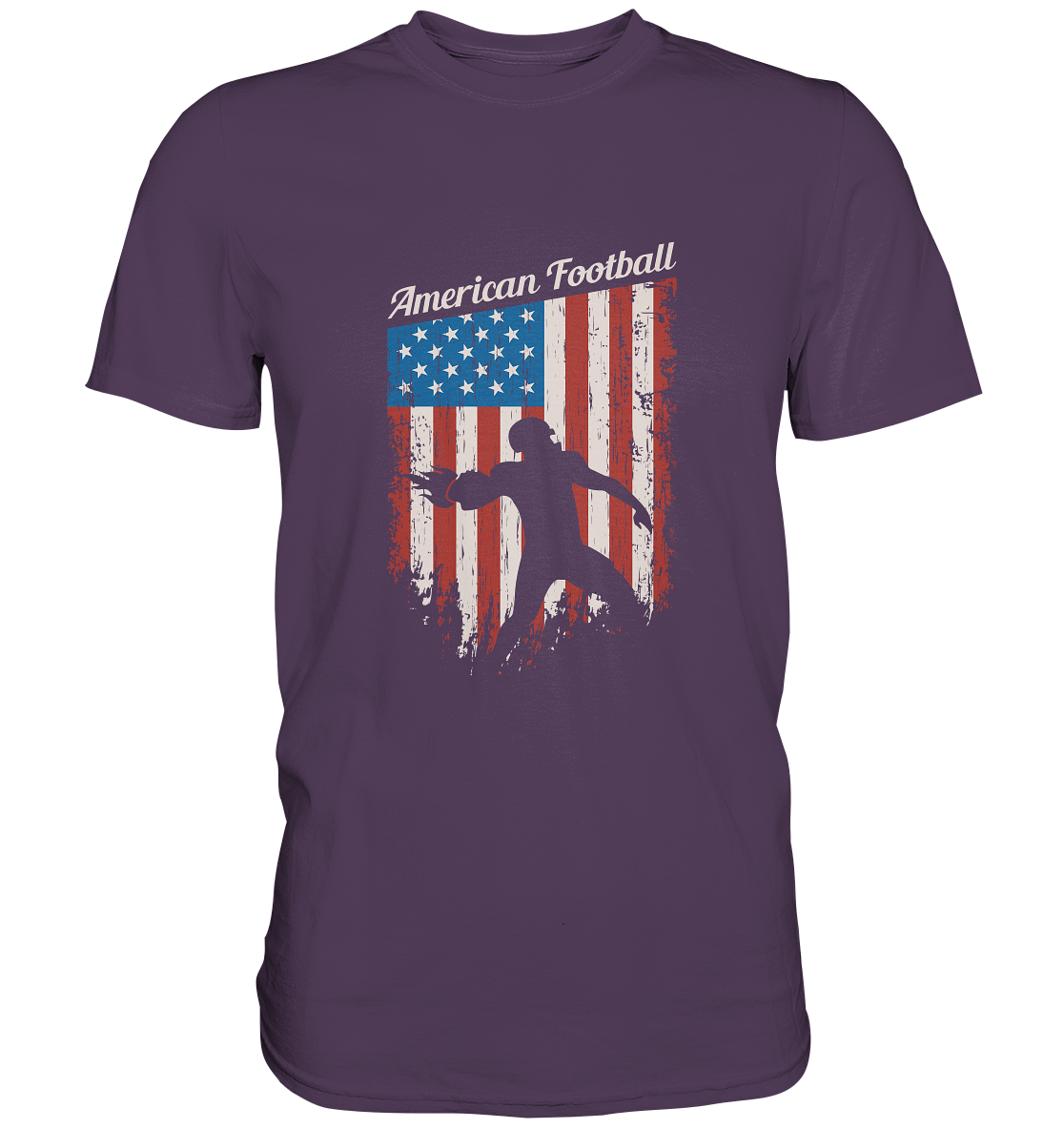 American Football Banner - Premium Shirt