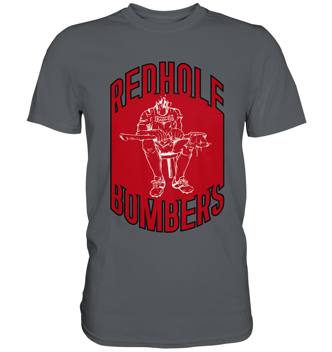 Red Hole Bombers Premium Shirt
