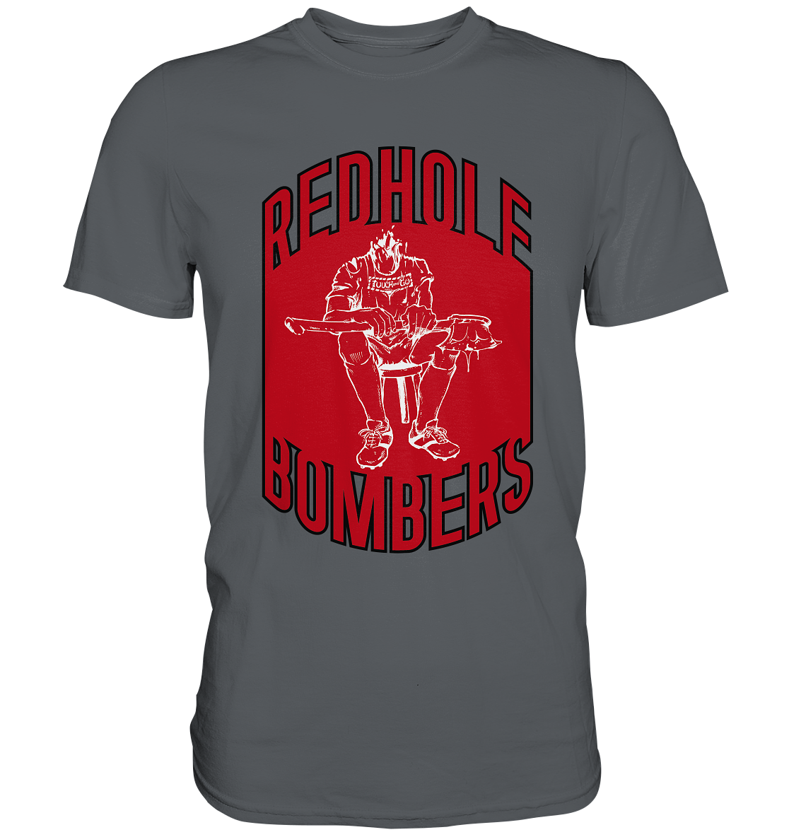 Red Hole Bombers Premium Shirt