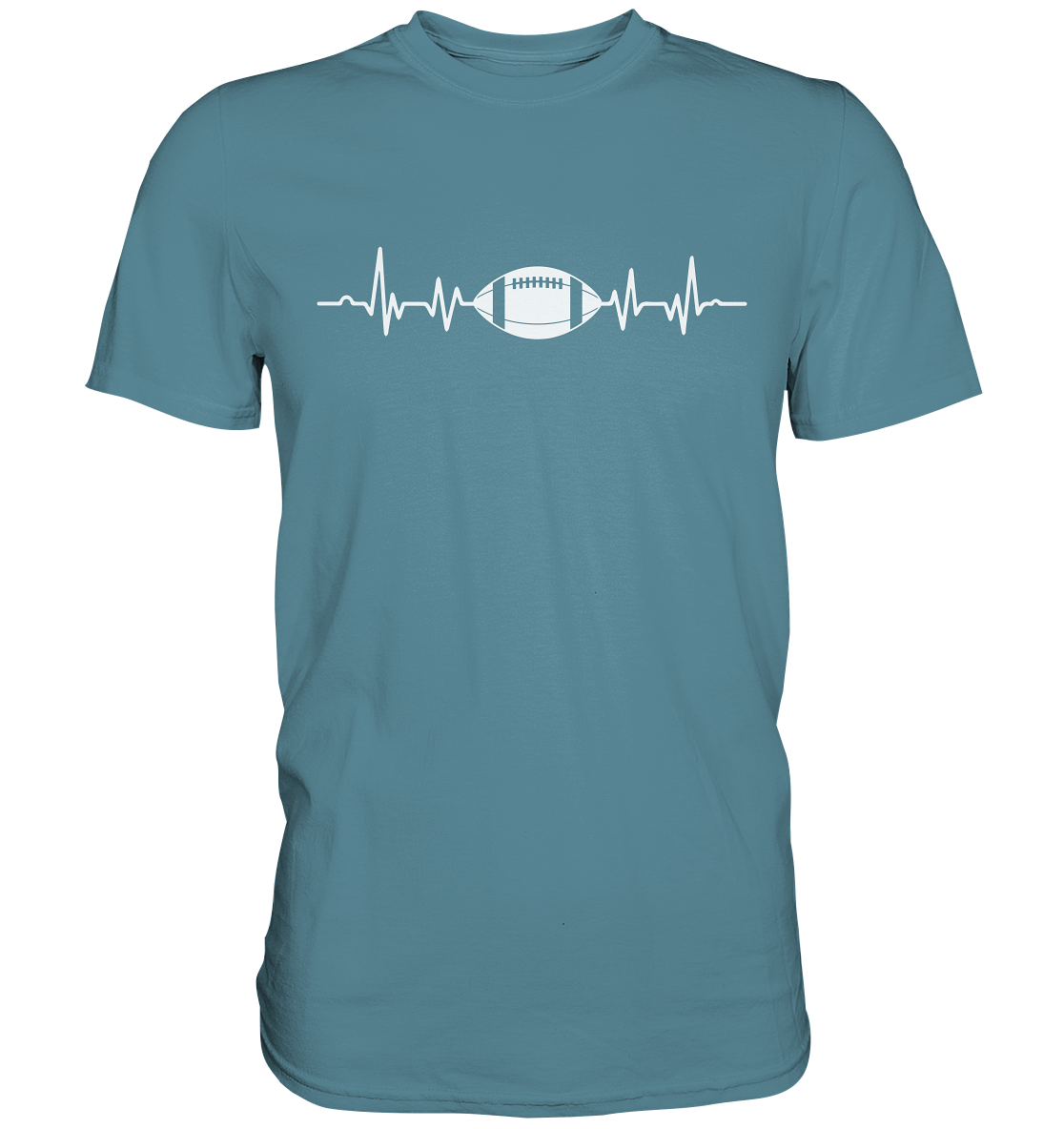 Football Heartbeat - Premium Shirt