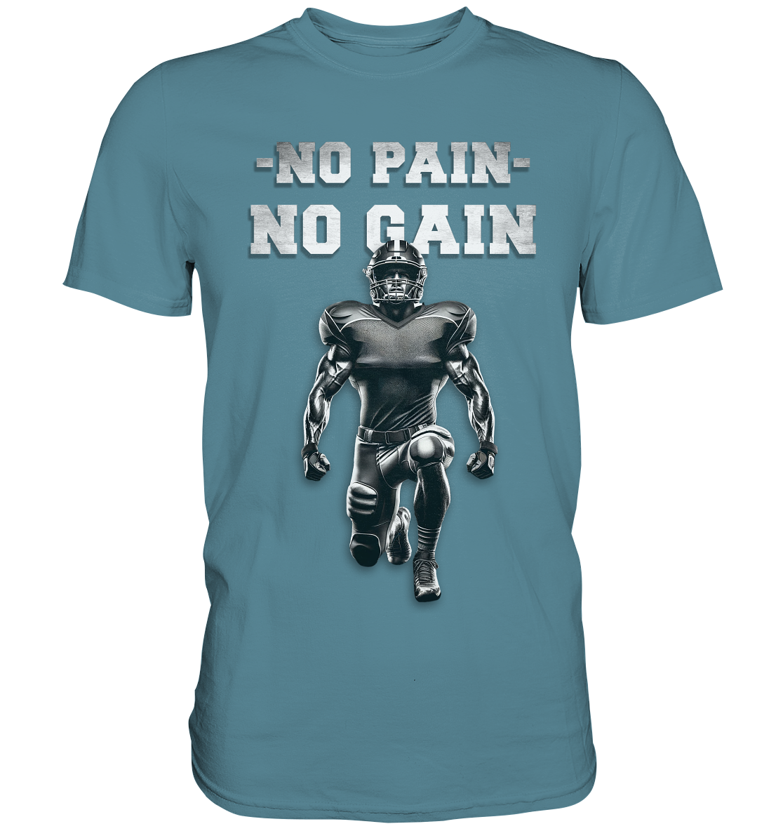 No Pain No Gain Metal  - Premium Shirt