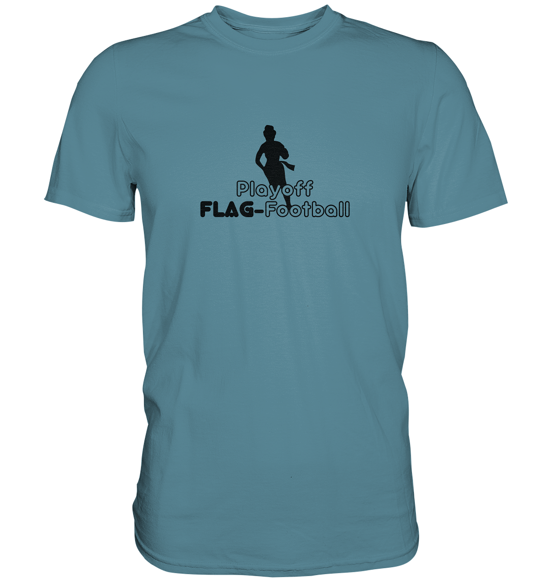 Playoff Flag Football  Women black  - Premium Shirt