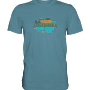 Flag Football Word Bubble - Premium Shirt