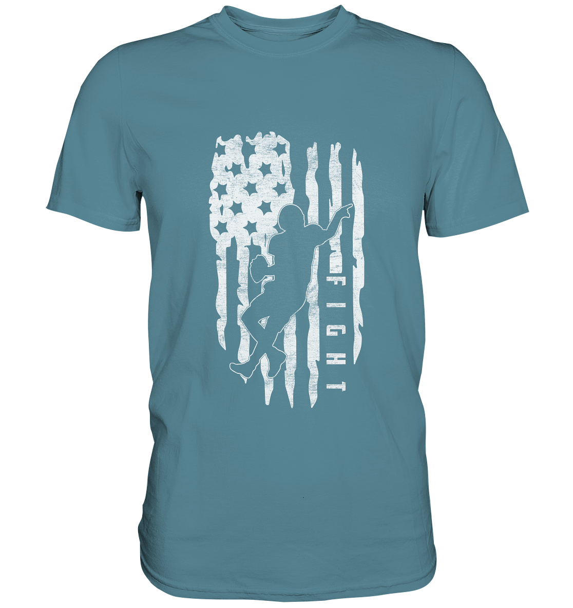 USA Flag Fight - Premium Shirt