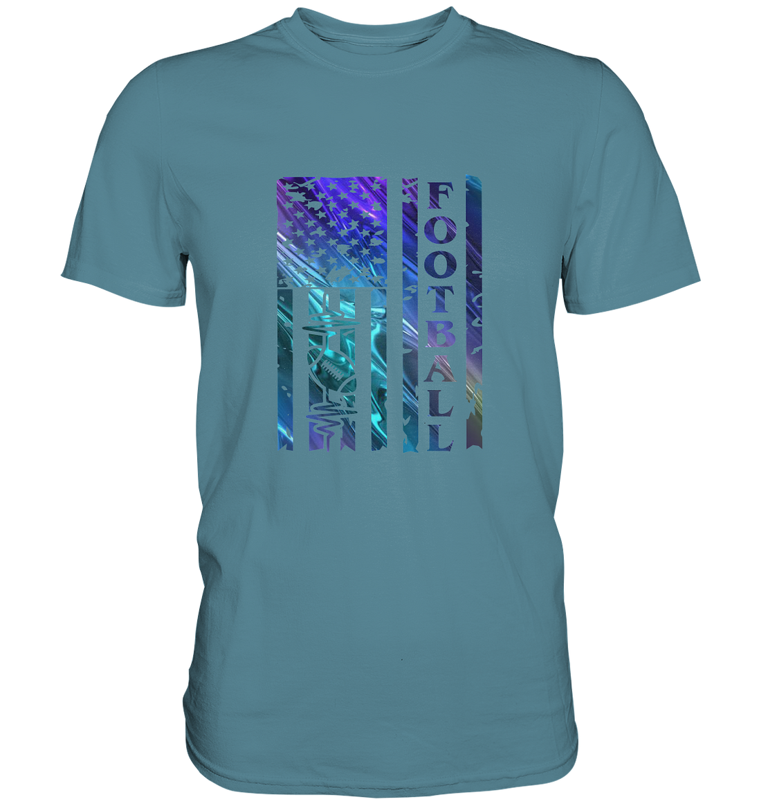 USA Football Flag  - Premium Shirt