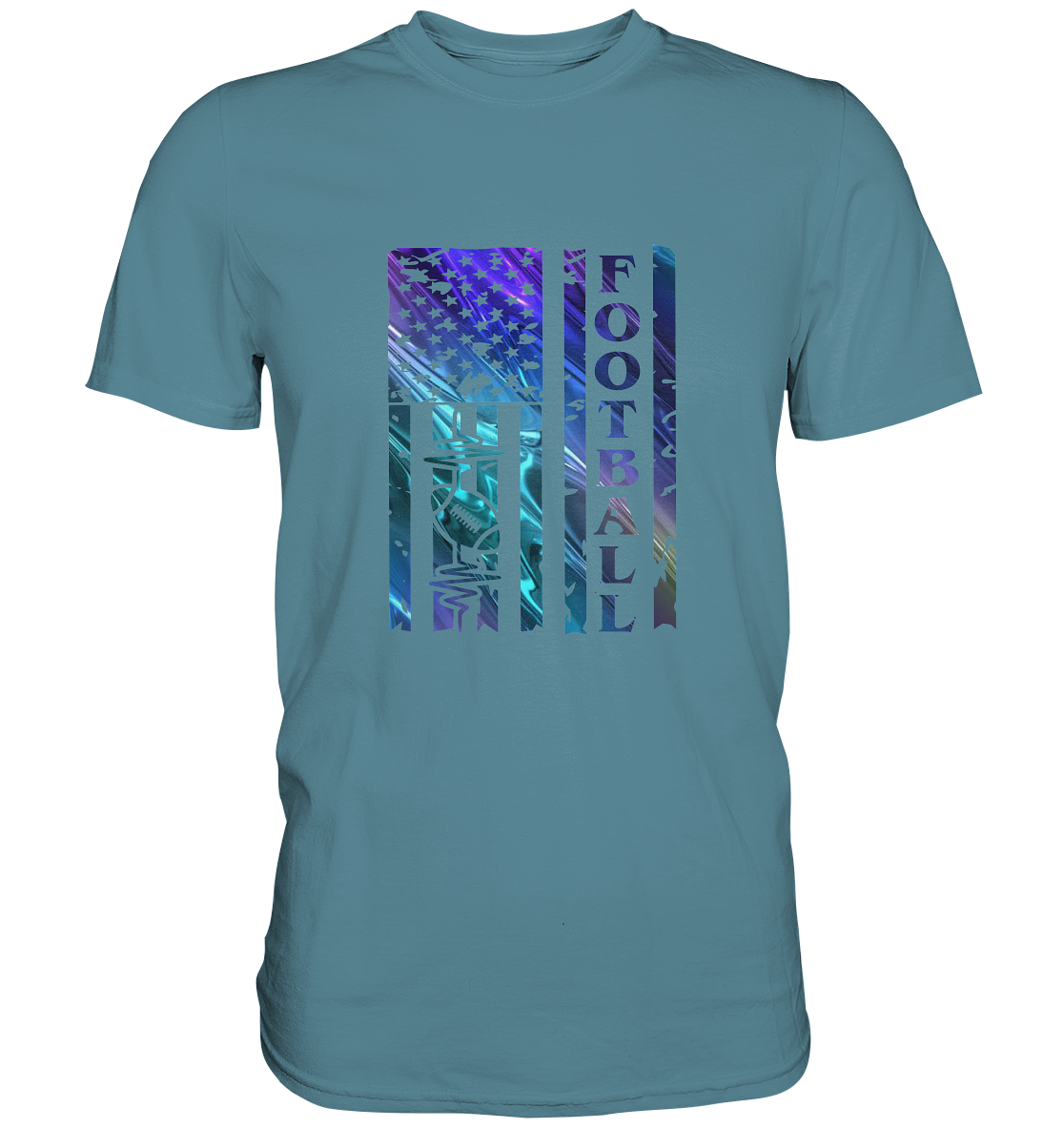 USA Football Flag  - Premium Shirt
