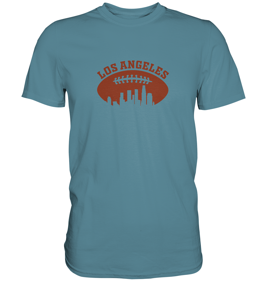 Los Angeles Football Silhouette - Premium Shirt
