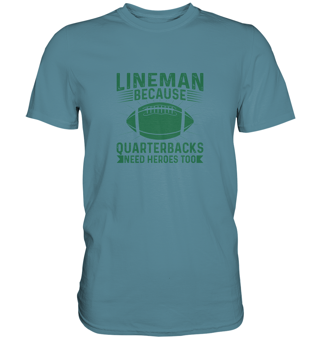 Lineman Heroes Green - Premium Shirt