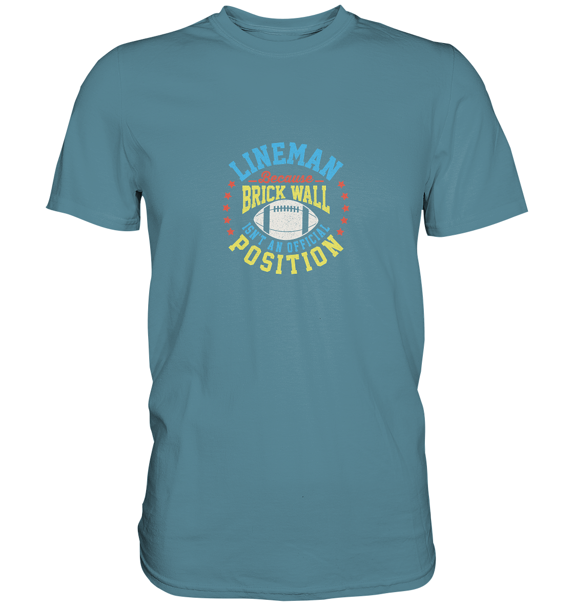 Lineman Brick Wall - Premium Shirt