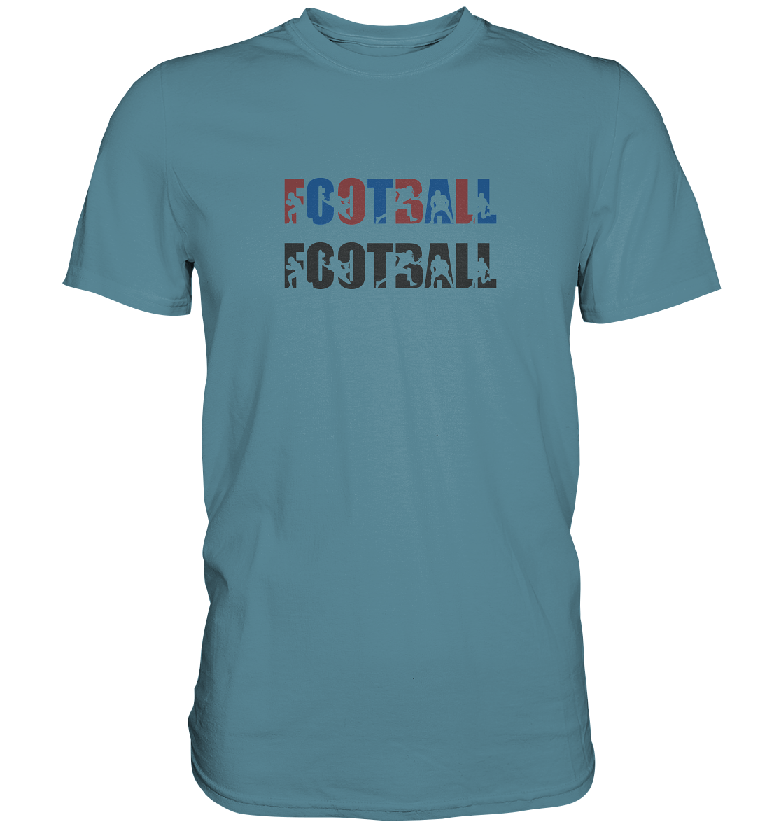 Football Silhouette - Premium Shirt