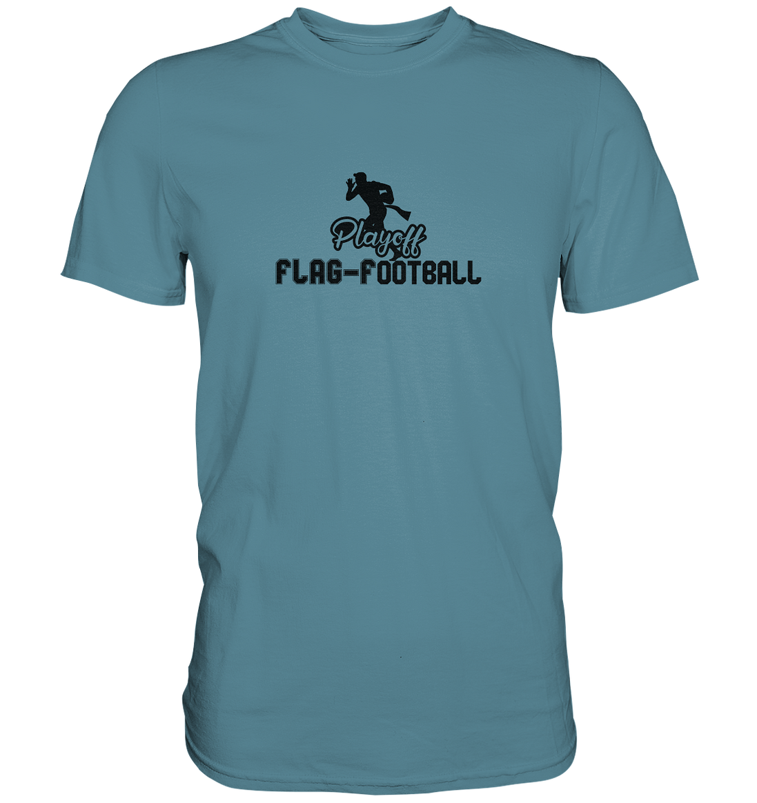 Playoff Flag Football Men Black - Premium Shirt