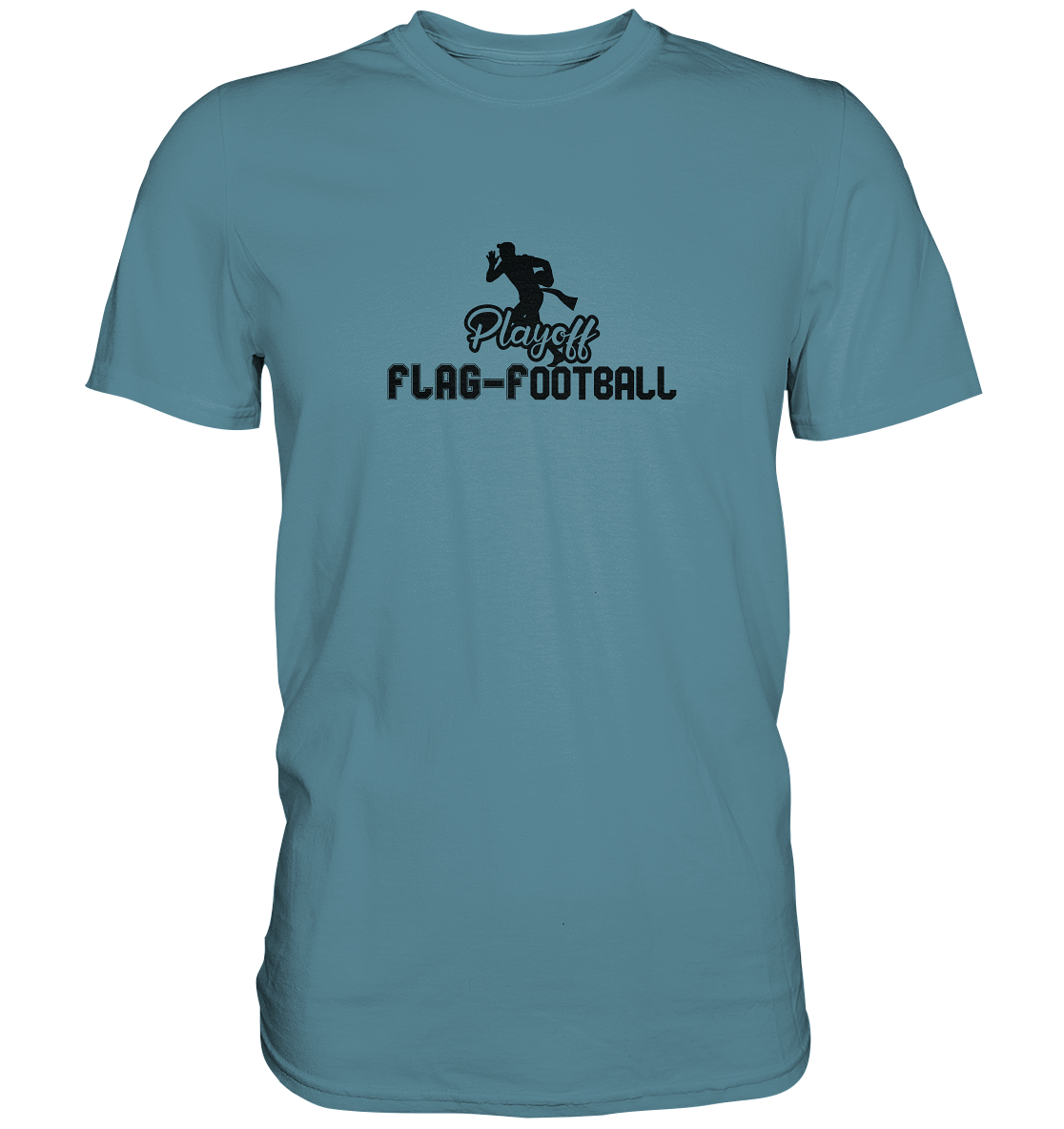 Playoff Flag Football Men Black - Premium Shirt