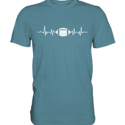 Football Heartbeat - Premium Shirt