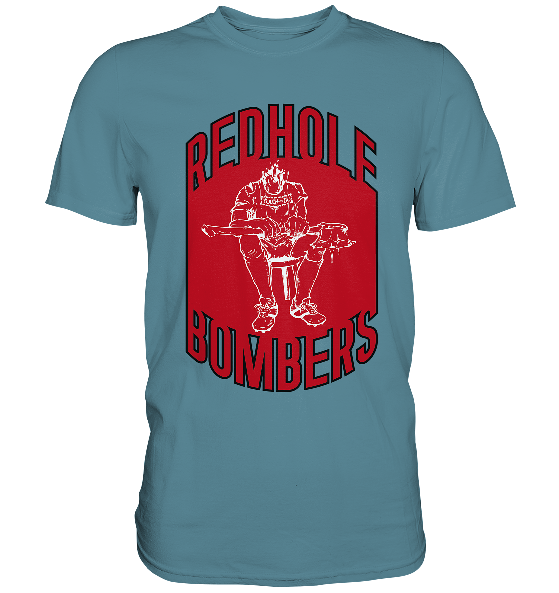 Red Hole Bombers Premium Shirt