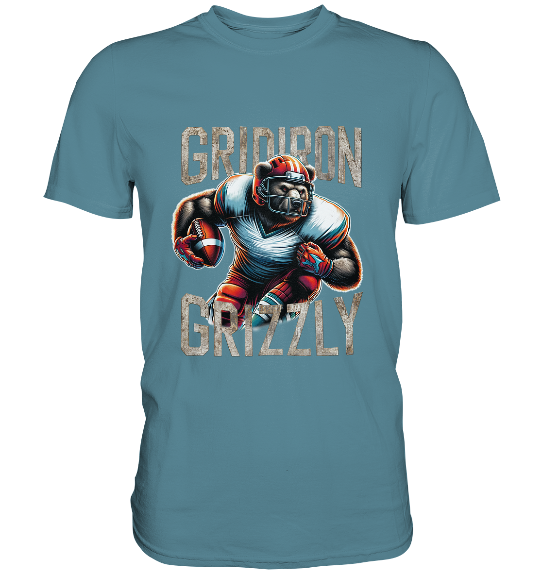 Gridiron Grizzly - Premium Shirt