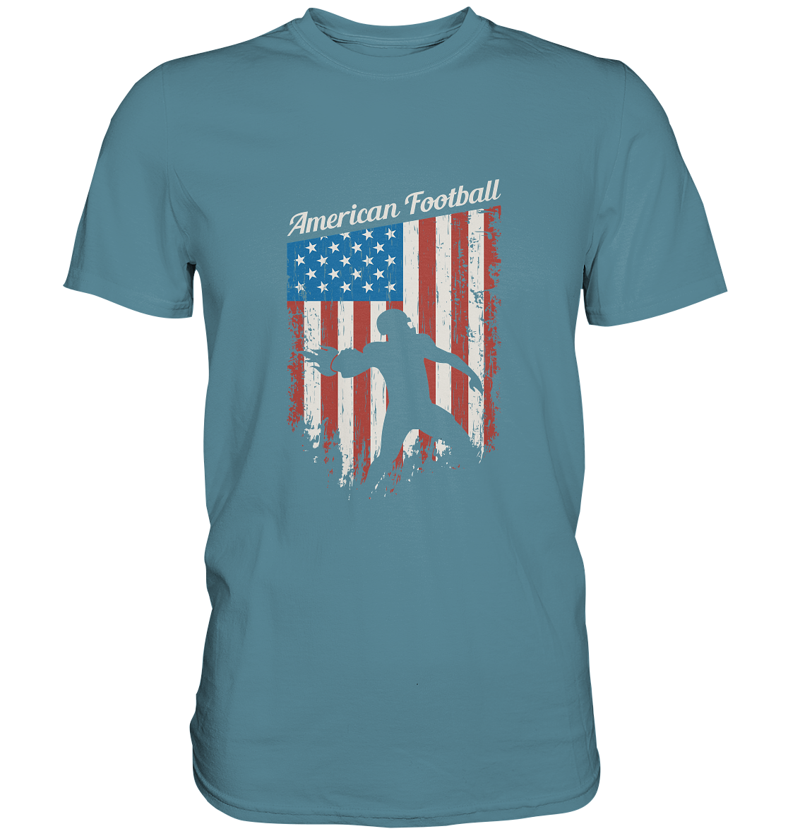 American Football Banner - Premium Shirt