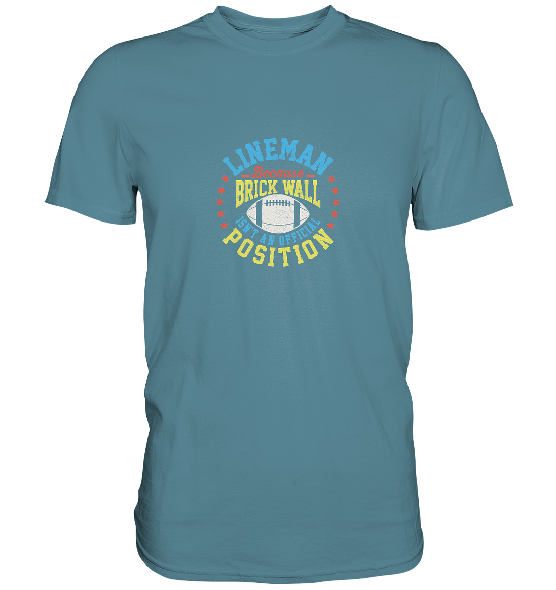 Lineman Brick Wall - Premium Shirt