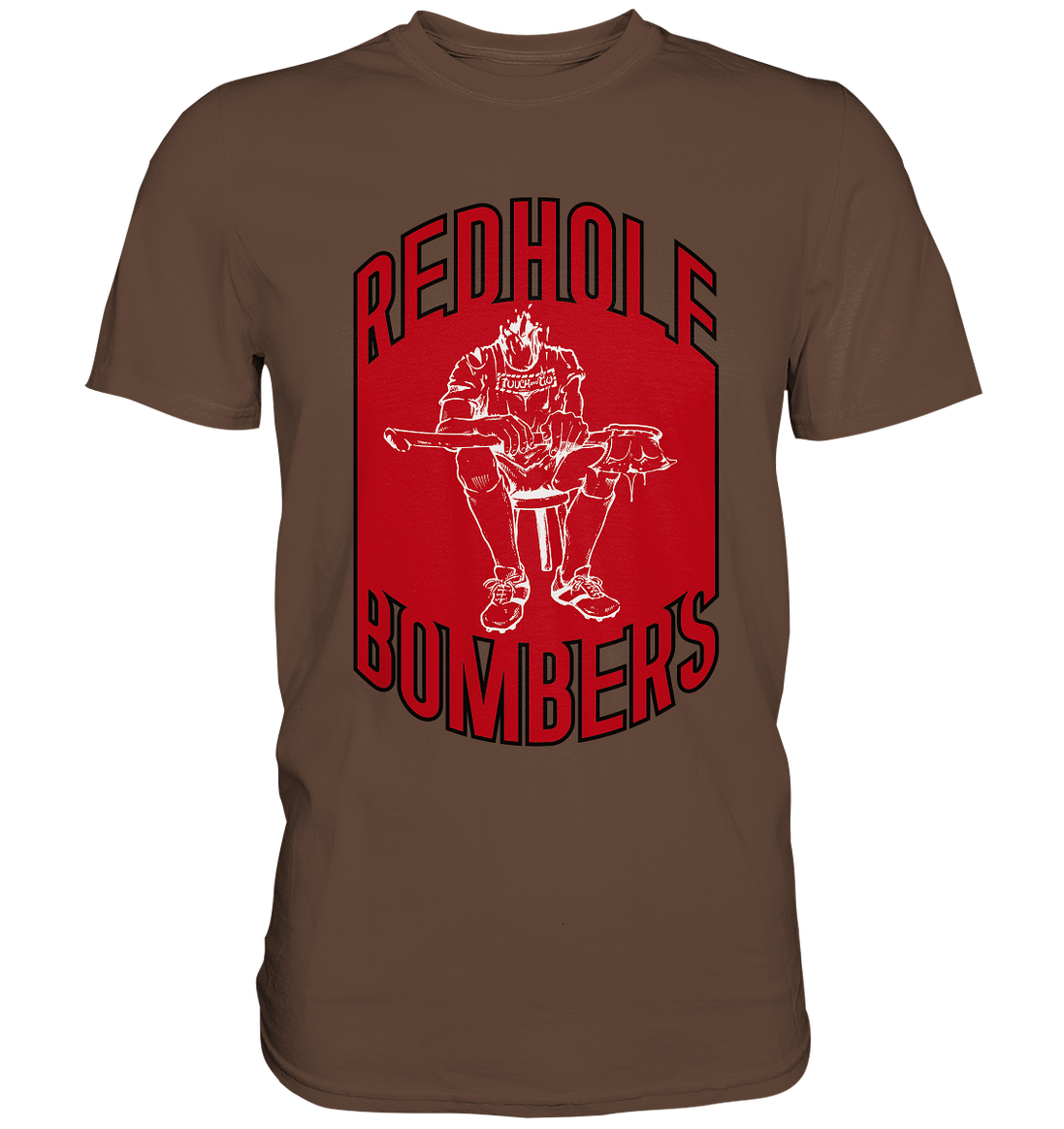 Red Hole Bombers Premium Shirt