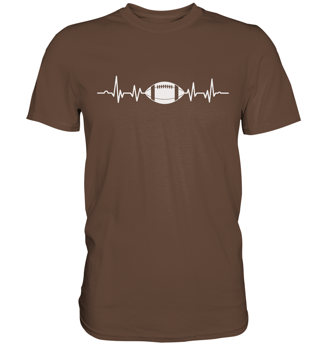 Football Heartbeat - Premium Shirt