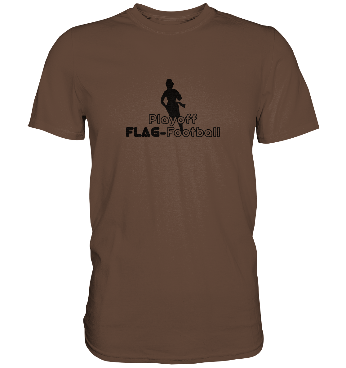 Playoff Flag Football  Women black  - Premium Shirt