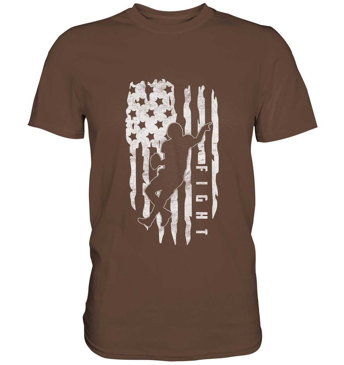 USA Flag Fight - Premium Shirt