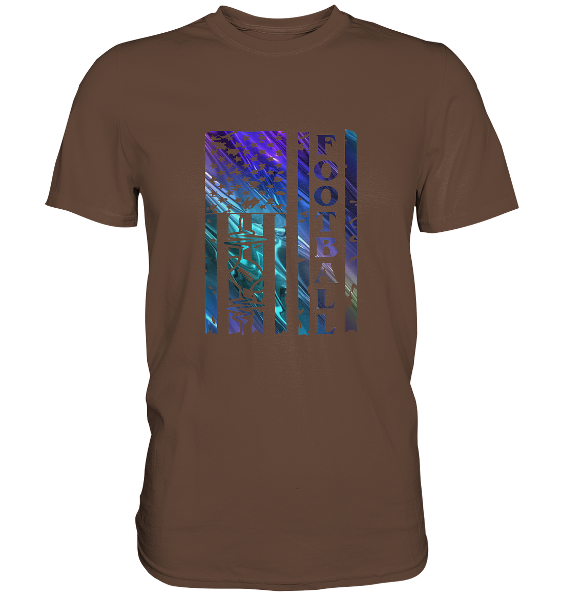 USA Football Flag  - Premium Shirt