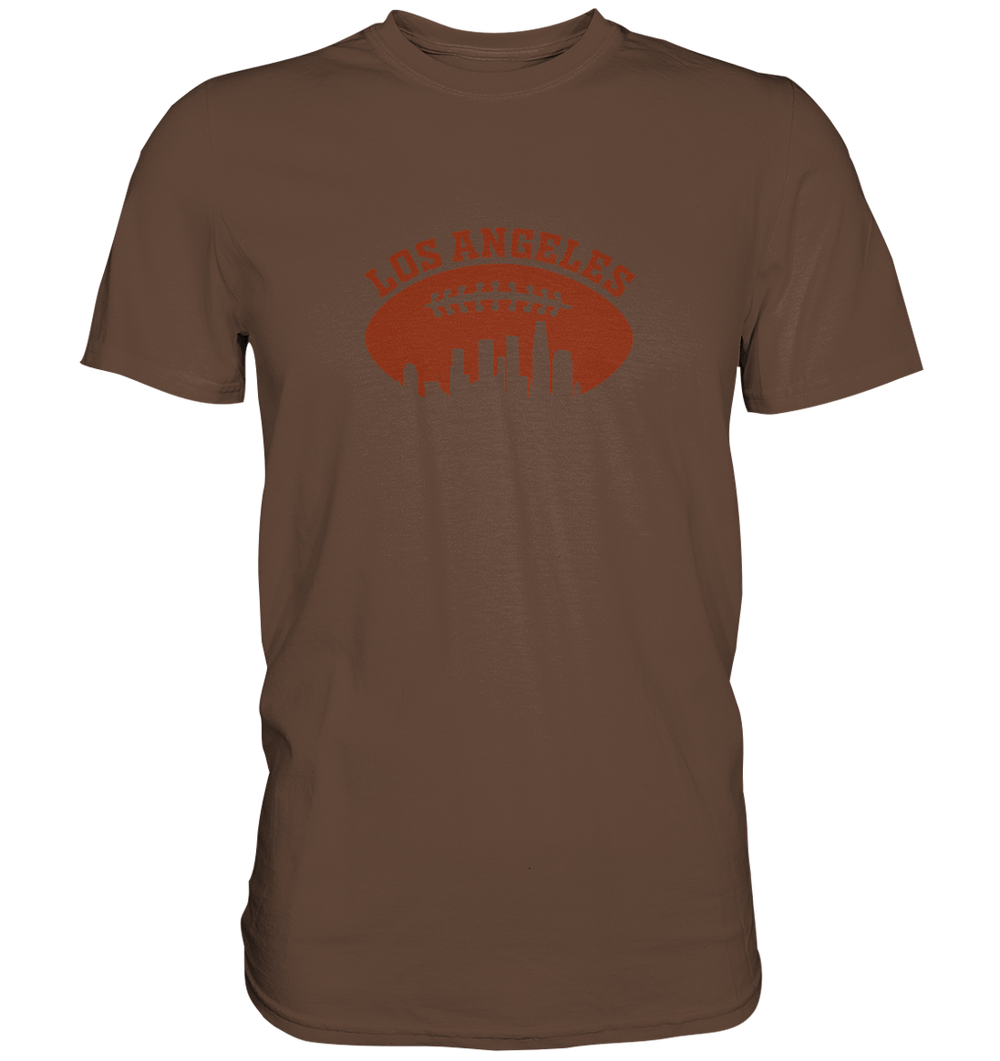 Los Angeles Football Silhouette - Premium Shirt