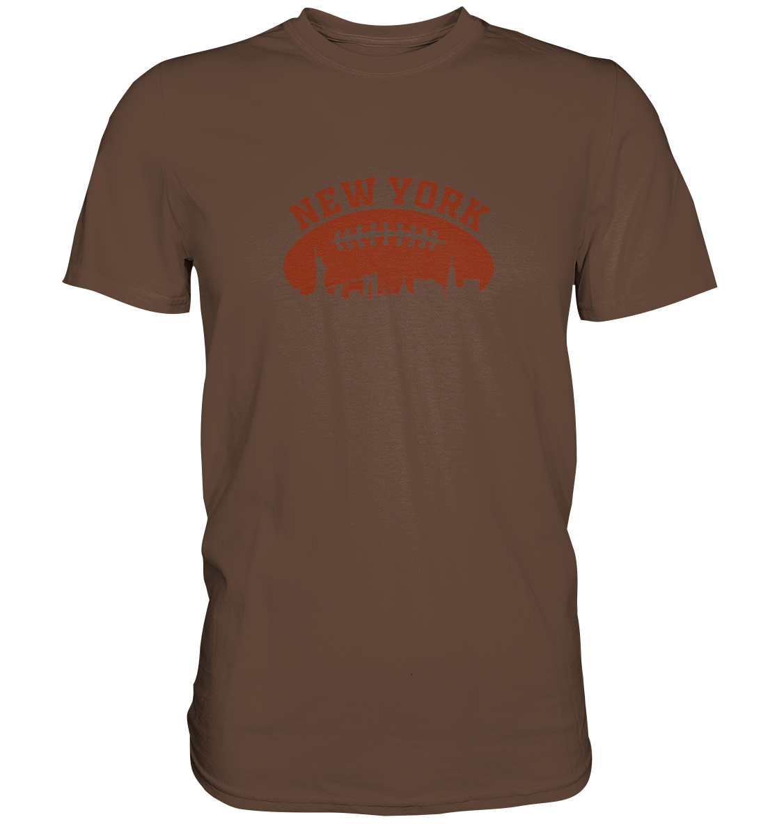 New York Football Silhoutte  - Premium Shirt
