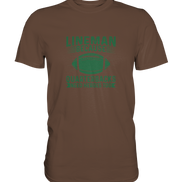 Lineman Heroes Green - Premium Shirt
