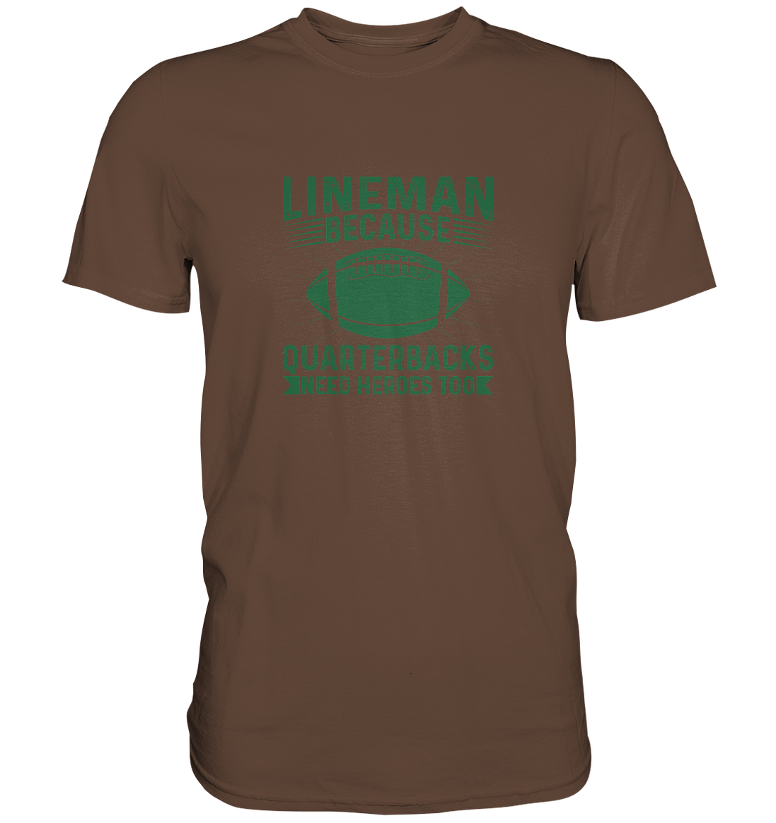 Lineman Heroes Green - Premium Shirt