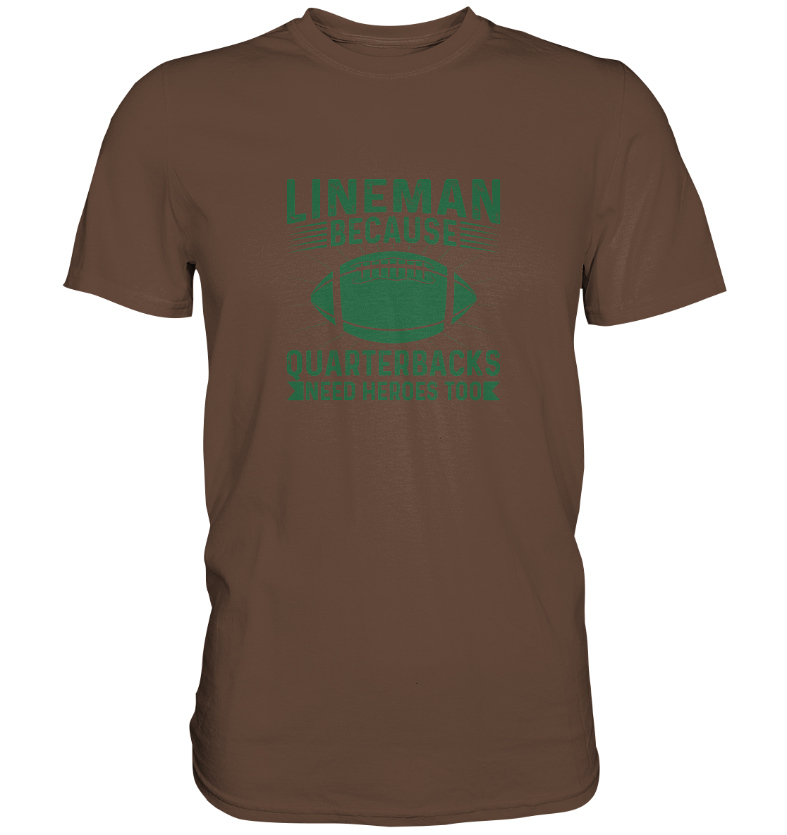 Lineman Heroes Green - Premium Shirt