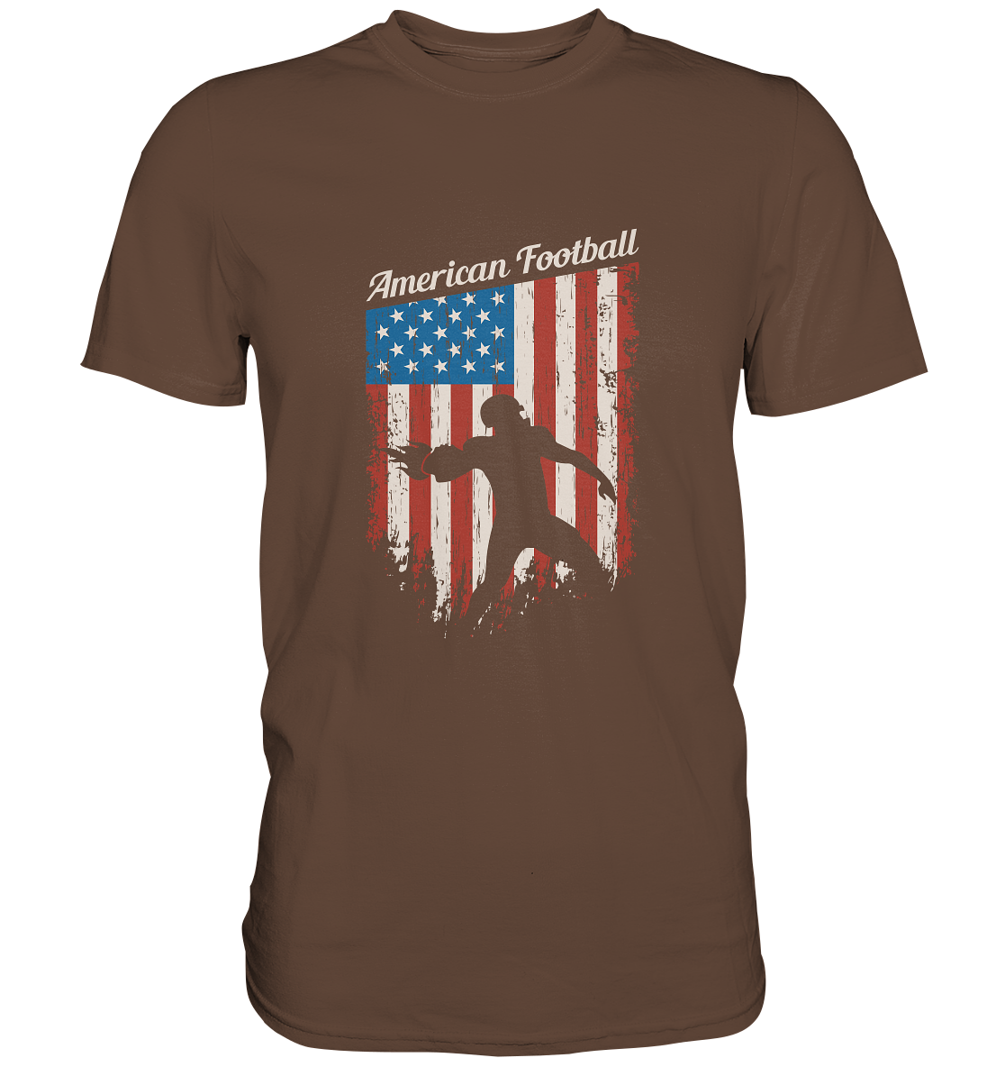 American Football Banner - Premium Shirt