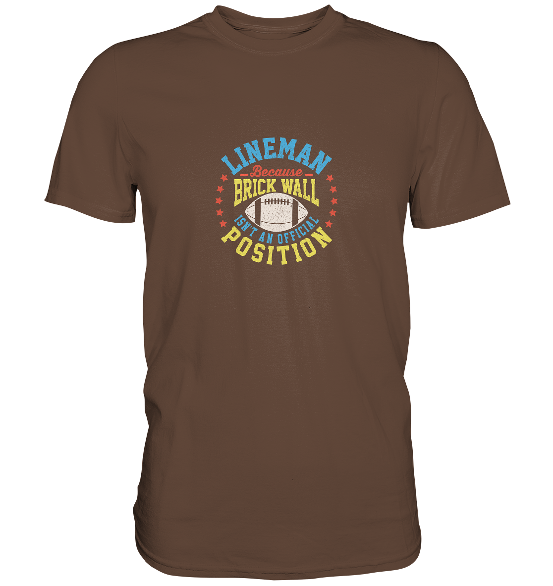Lineman Brick Wall - Premium Shirt