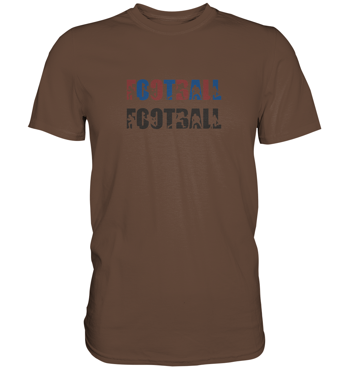 Football Silhouette - Premium Shirt