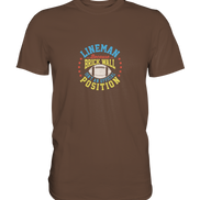 Lineman Brick Wall - Premium Shirt