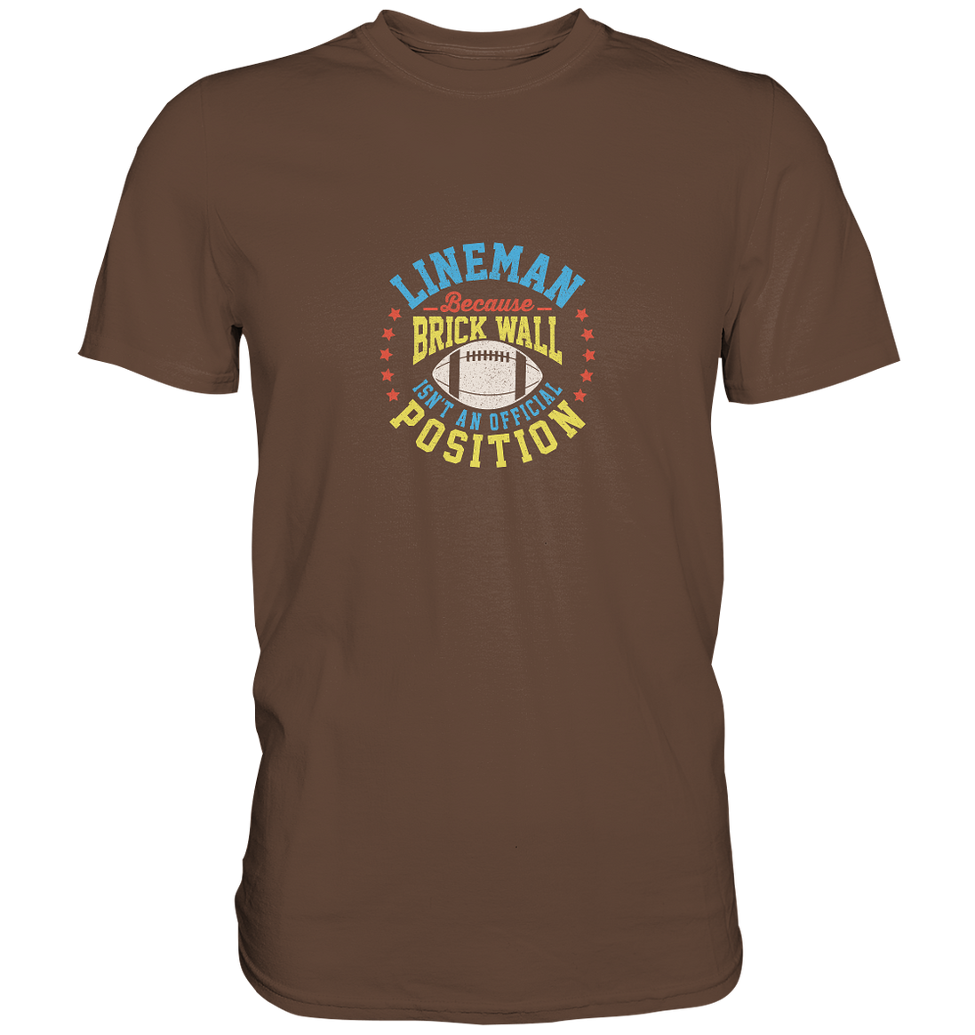 Lineman Brick Wall - Premium Shirt