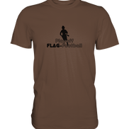 Playoff Flag Football  Women black  - Premium Shirt