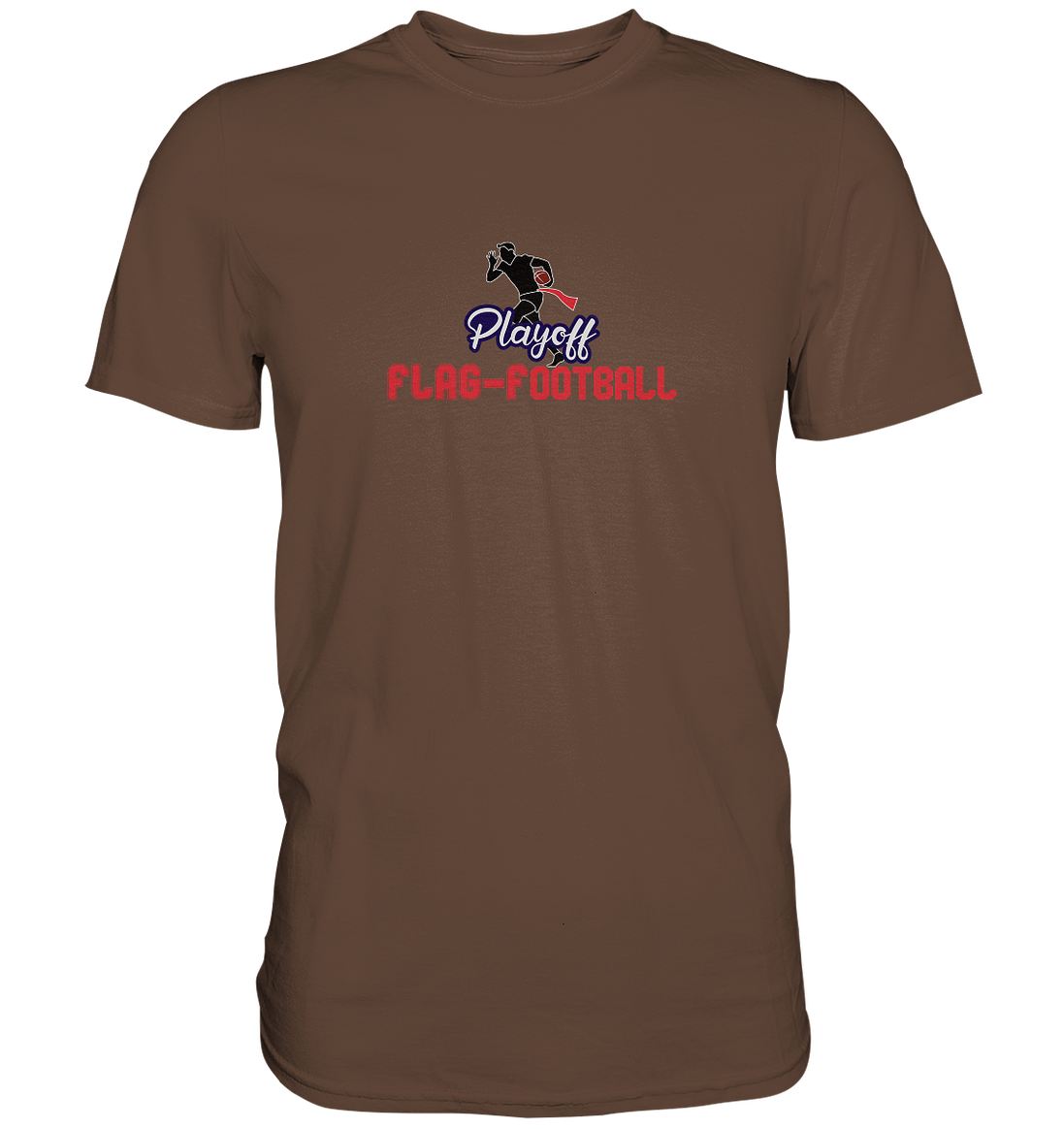 Playoff Flag Football Men red - Premium Shirt