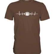 Football Heartbeat - Premium Shirt