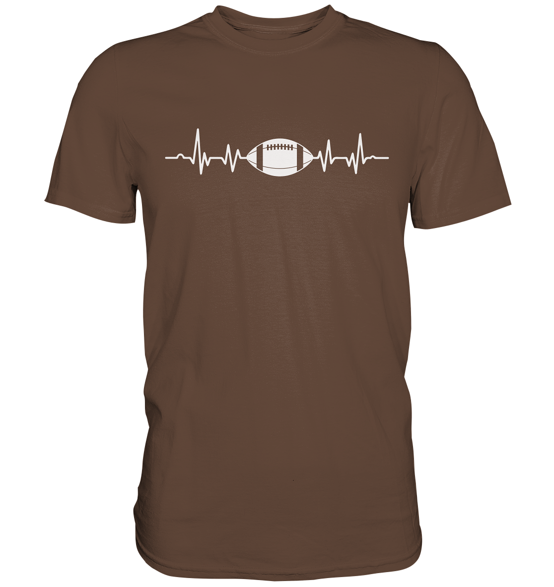 Football Heartbeat - Premium Shirt