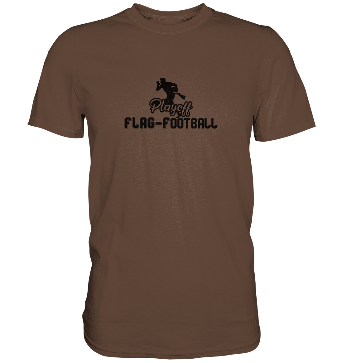 Playoff Flag Football Men Black - Premium Shirt