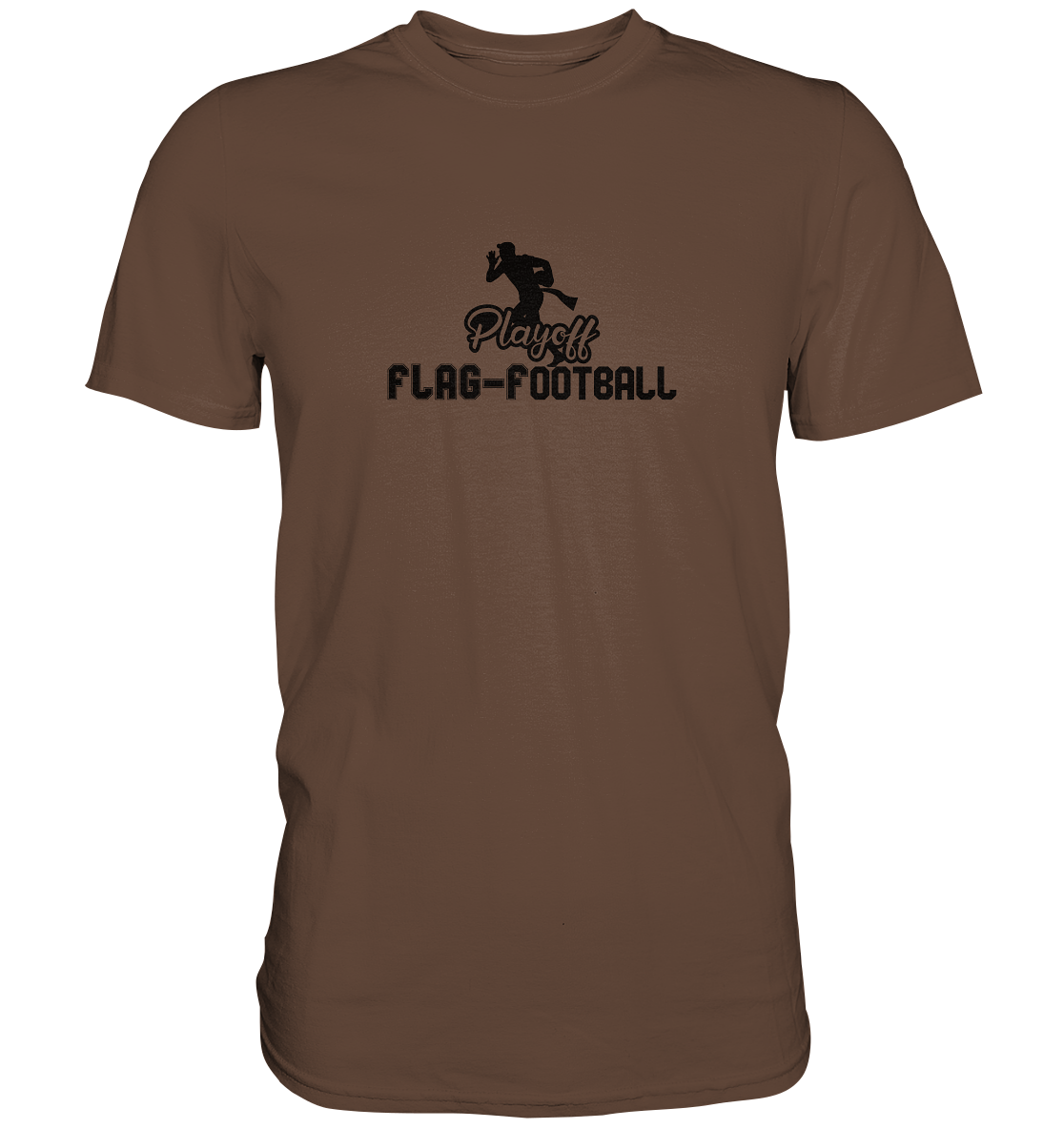 Playoff Flag Football Men Black - Premium Shirt