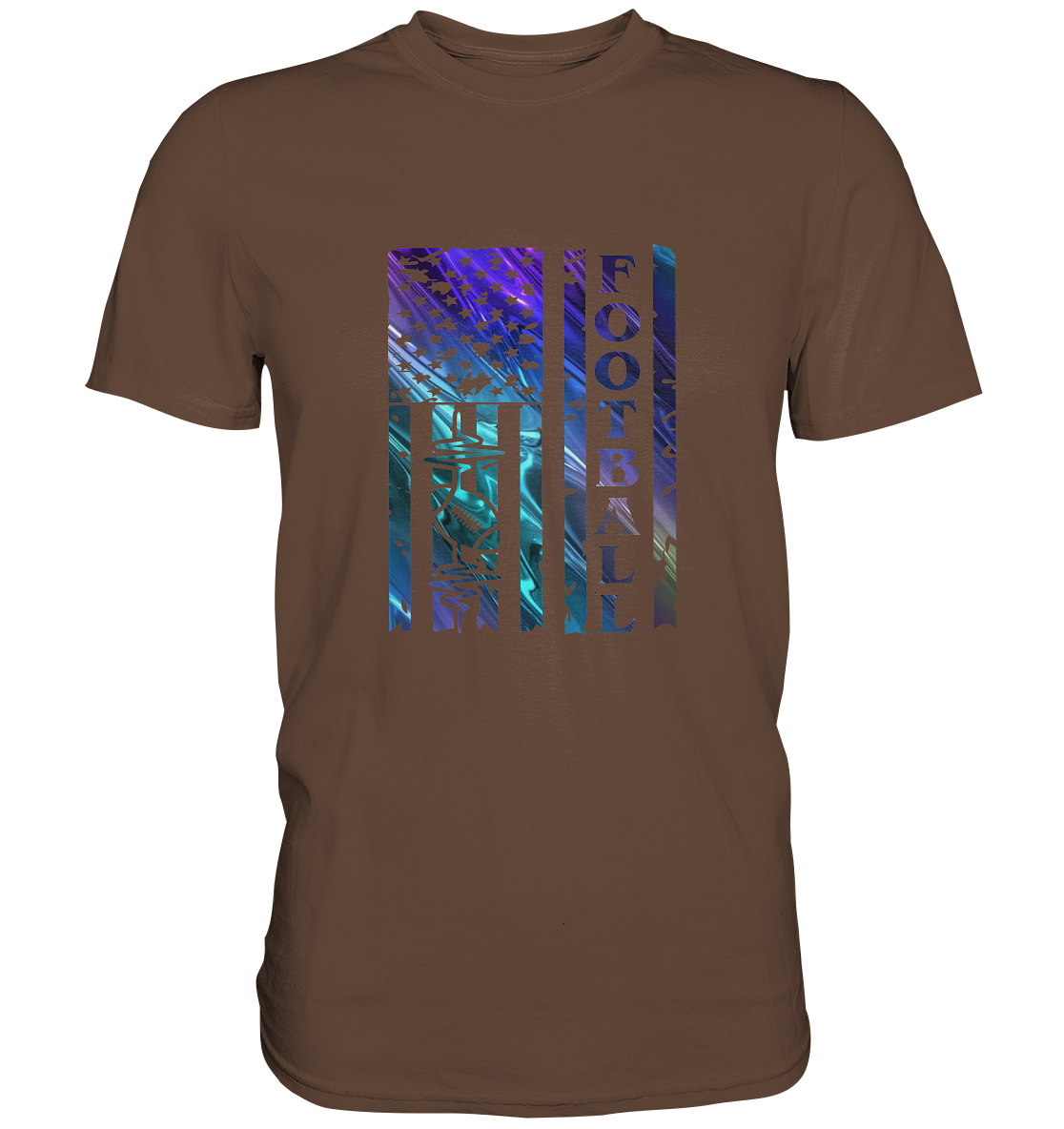 USA Football Flag  - Premium Shirt