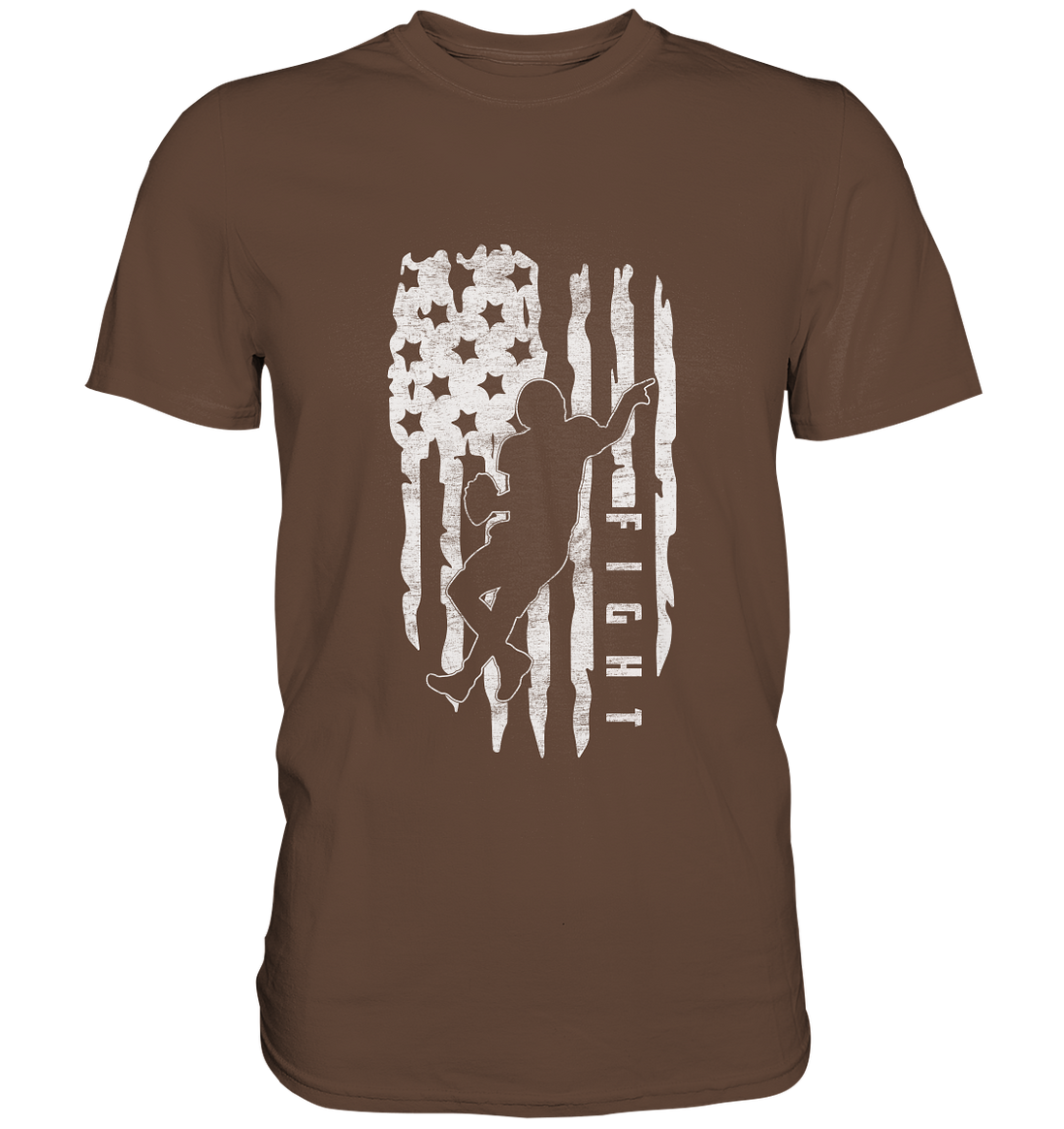 USA Flag Fight - Premium Shirt