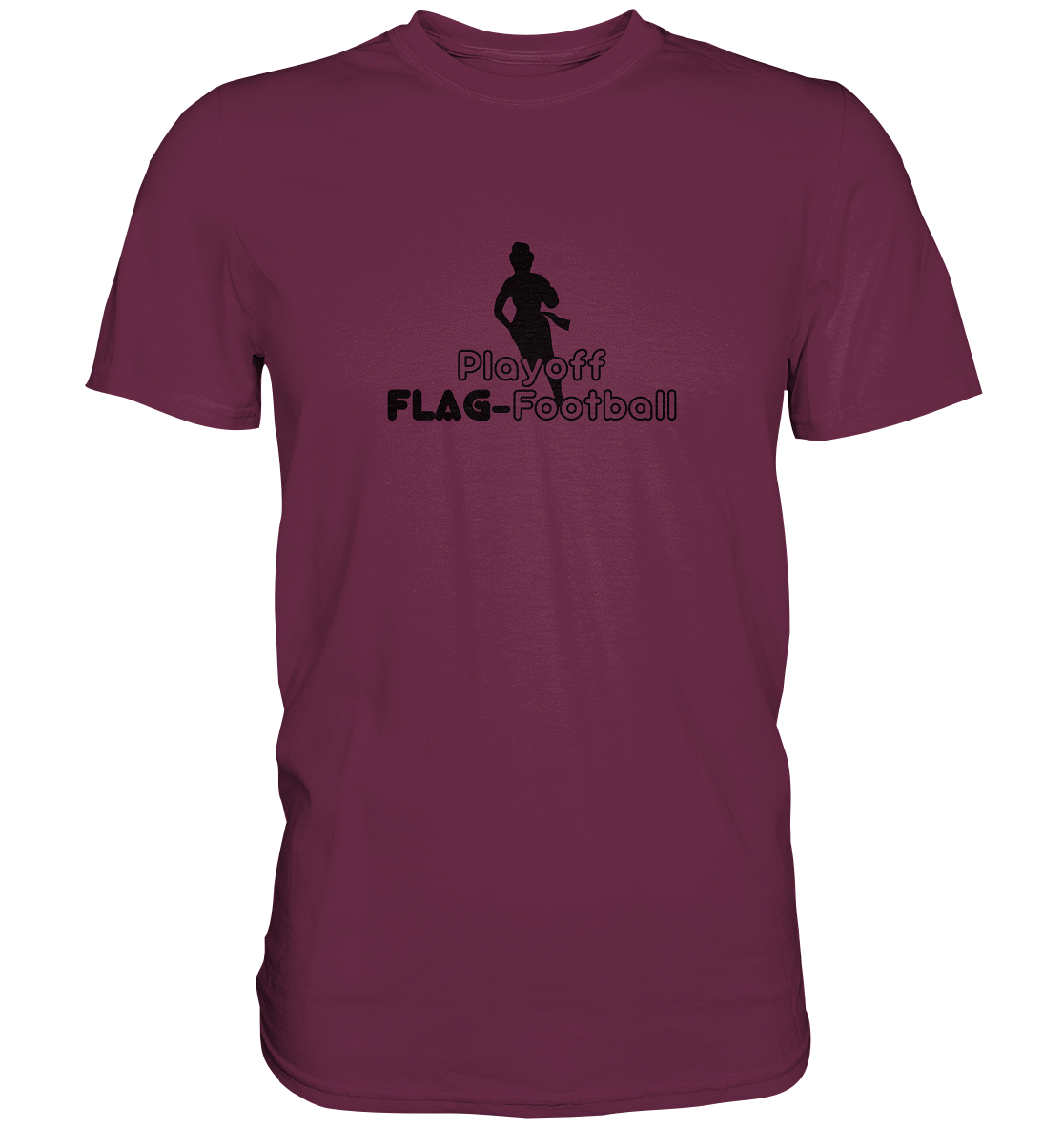 Playoff Flag Football  Women black  - Premium Shirt