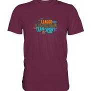 Flag Football Word Bubble - Premium Shirt