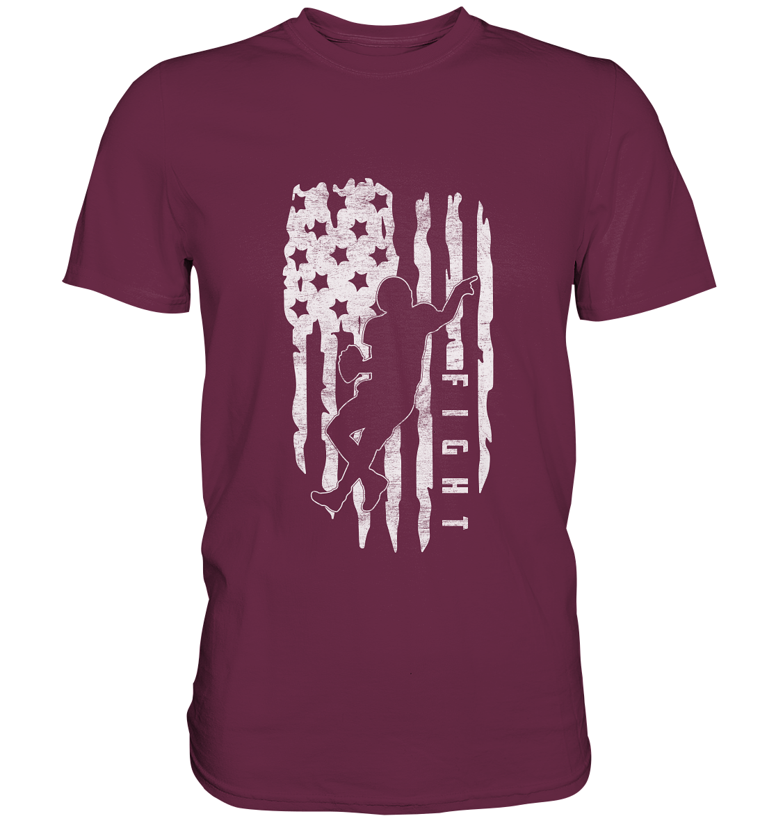 USA Flag Fight - Premium Shirt